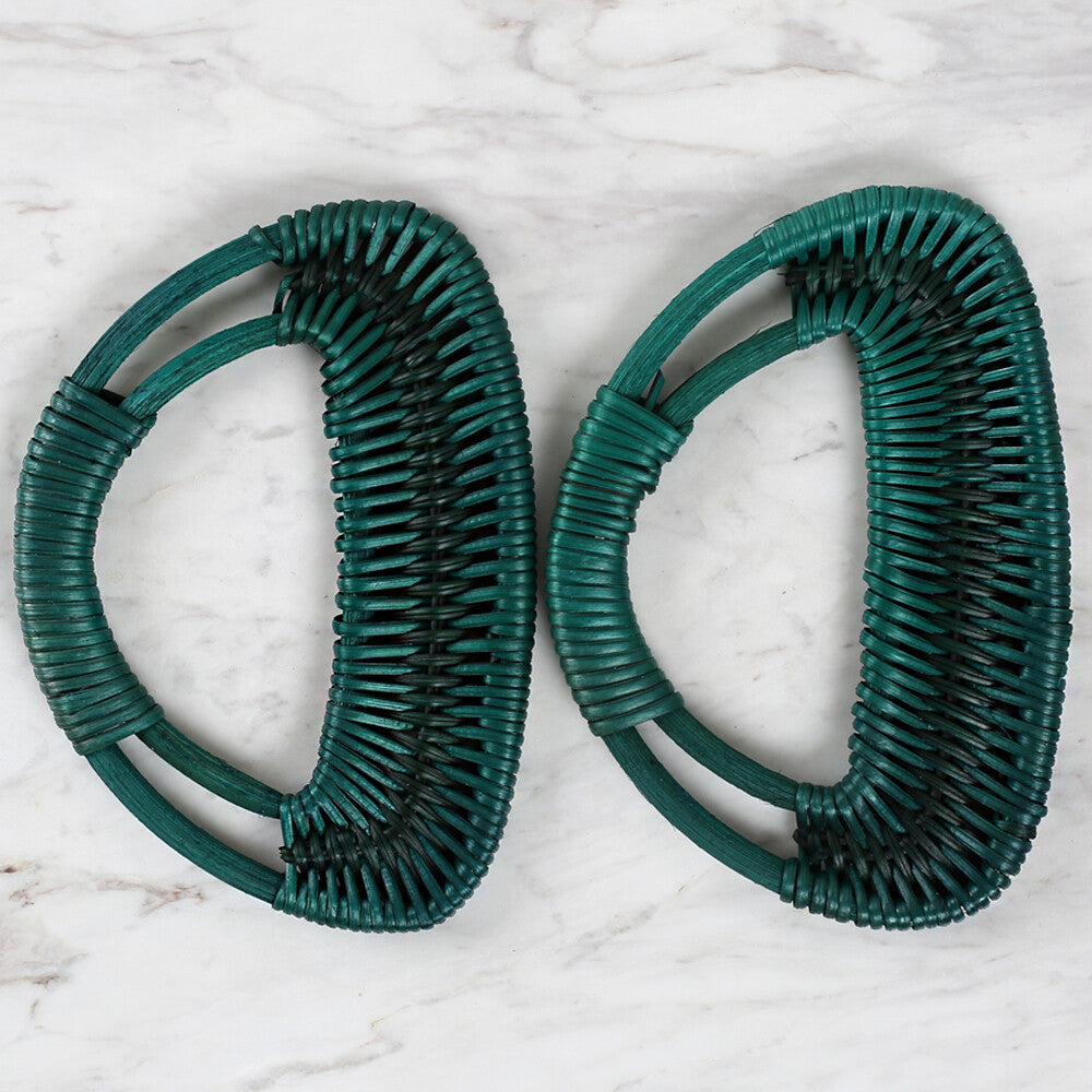 Loren Bambu Yeşil 2'li Çanta Sapı